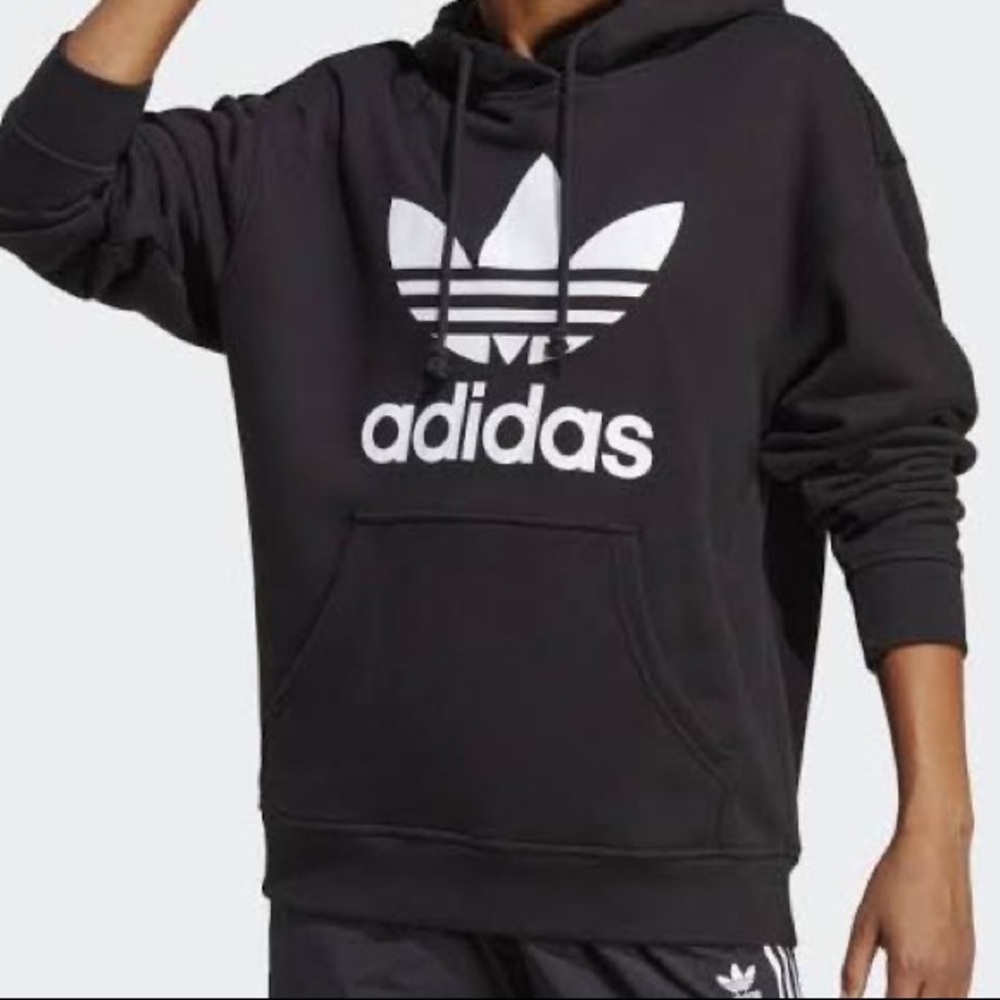 Black Adidas Hoodie (S)